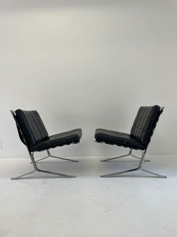 Paire de Fauteuils Jocker par Olivier mourgue 1970