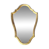 Louis XV style gilded resin mirror – 1960s
