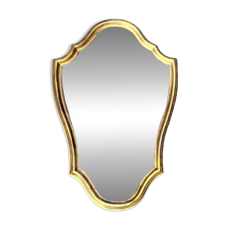 Louis XV style gilded resin mirror – 1960s