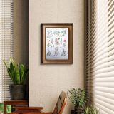 Printed in 1954, calming plants.