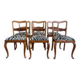 Suite de 6 chaises anglaises cheppendeale