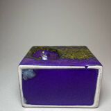 Vintage cubic vase