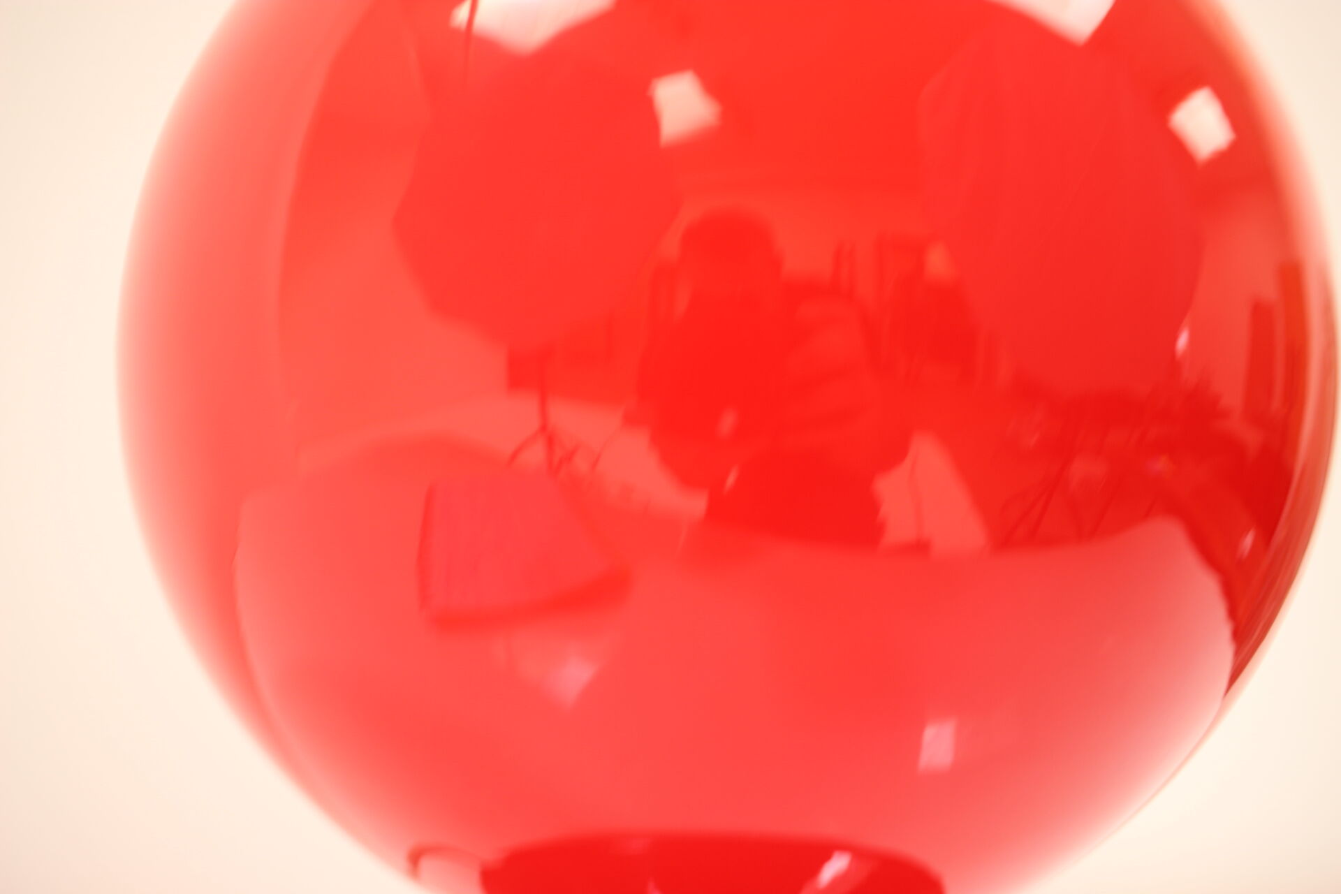 Mid-century all-glass table lamp Osvětlovací sklo Valašské meziříčí, 1970's