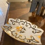 Decorative dish with signed mermaids