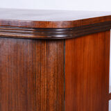 Restored art deco writing desk, Germany, 1930s, revived polish