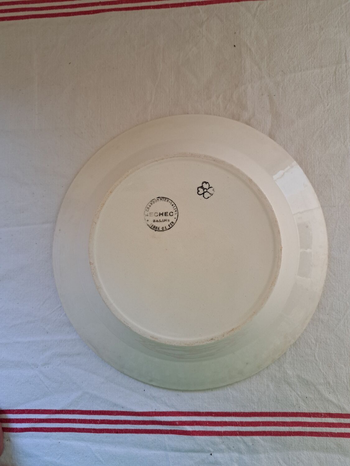Hollow dish Édouard Charbonnier Faïenceries de Salins les bains