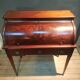 Mahogany roll desk from the 19th century