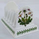 Toast holder earthenware portmeirion made in england décor botanic garden