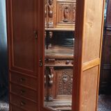 1930s beech wardrobe