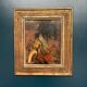 Original Swedish Oil on Panel – "The Bullfight" by Owe Wessbohn – Dated 1953 – Framed Period Piece – 59 × 51 cm