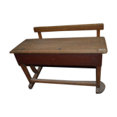 Wooden schoolboy desk