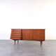 Teak enfilade from the mid-century by Frederik Kayser, 1960s.