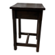 Table d'appoint en bois avec rangement secret