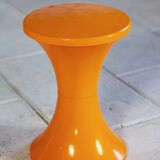 Tabouret Tam Tam orange par Henry Massonnet pour Stamp, 1970