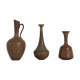 3 vase en céramique par Gunnar Nylund Rörstrand Suède, années 1950