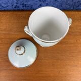 Superb Empire style drageoir in Paris porcelain from the late 19th century