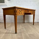 "minister's" office and its solid cherry tree armchair, 70s-80s