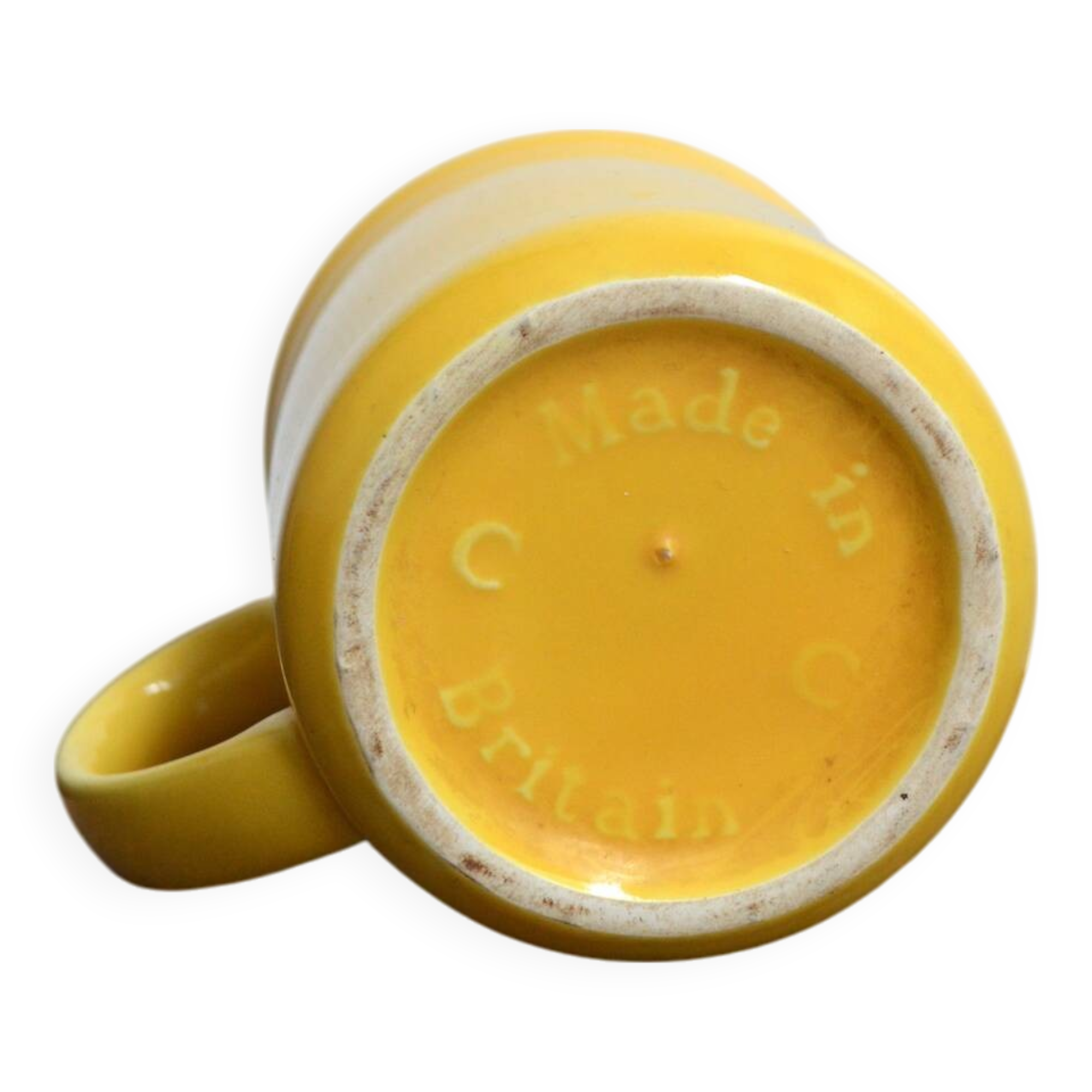 British Yellow Mug