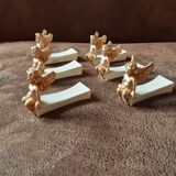 Set of 6 Happy Days knife holders