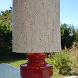 70s lamp with redone lampshade