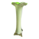Vase soliflore en opaline vert pomme vintage