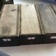 Vintage wooden boxes 50s