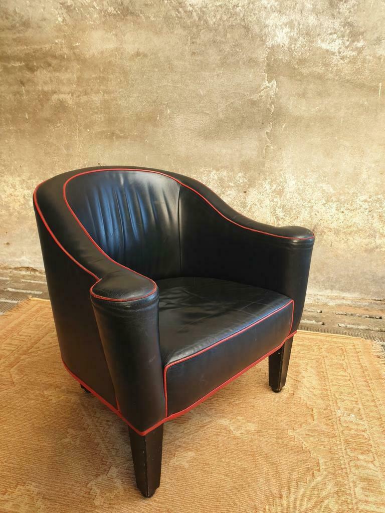 Fauteuil design vintage Wittmann par Hoffmann