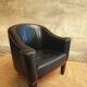 Fauteuil design vintage Wittmann par Hoffmann