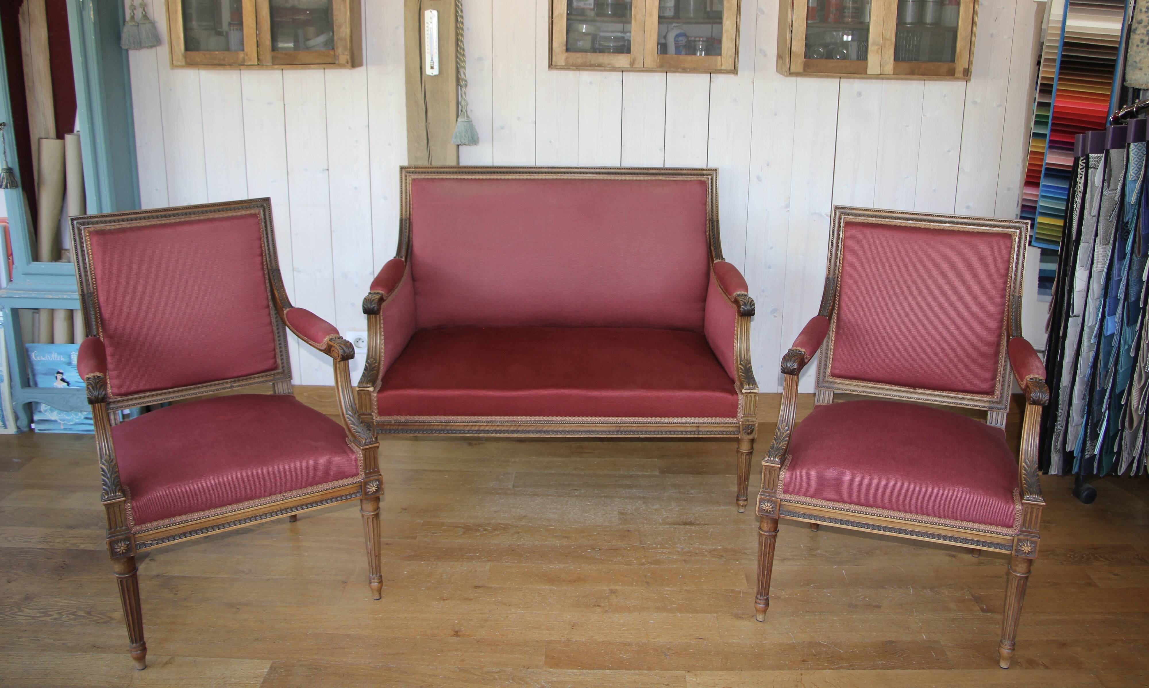 Louis XVI style salon