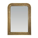 Former Louis Philippe mirror, mercury ice, 97x71cm