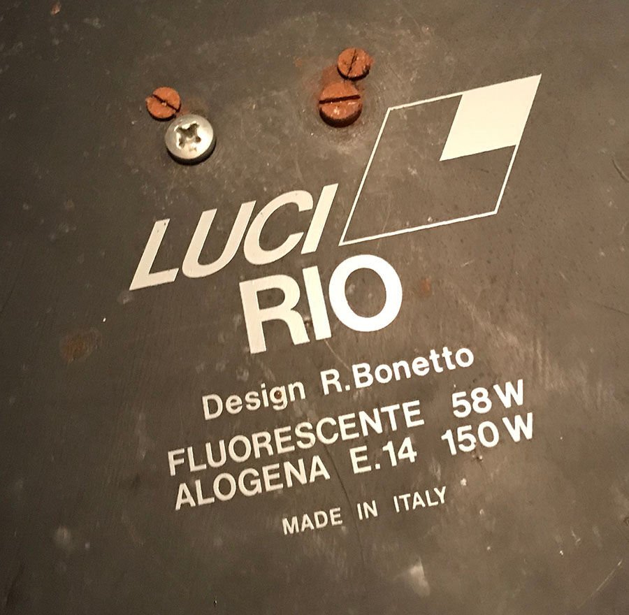 Rodolfo Bonetto for Luci neon floor lamp model 'Rio'