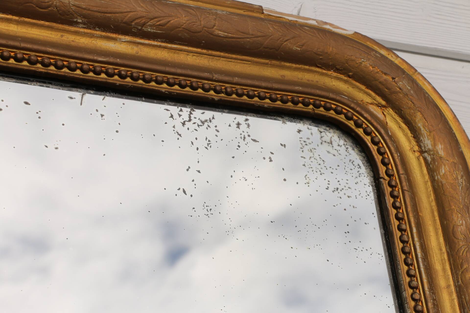 XXL gold mirror 1345mm