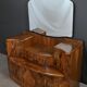 Commode-coiffeuse en ronce de noyer, Angleterre – 1920