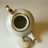 Bavaria Creidlitz teapot made of porcelain, in ivory white - Vintage from the 1950s