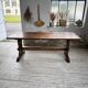 Monastery-style farmhouse table, pine, 210cm