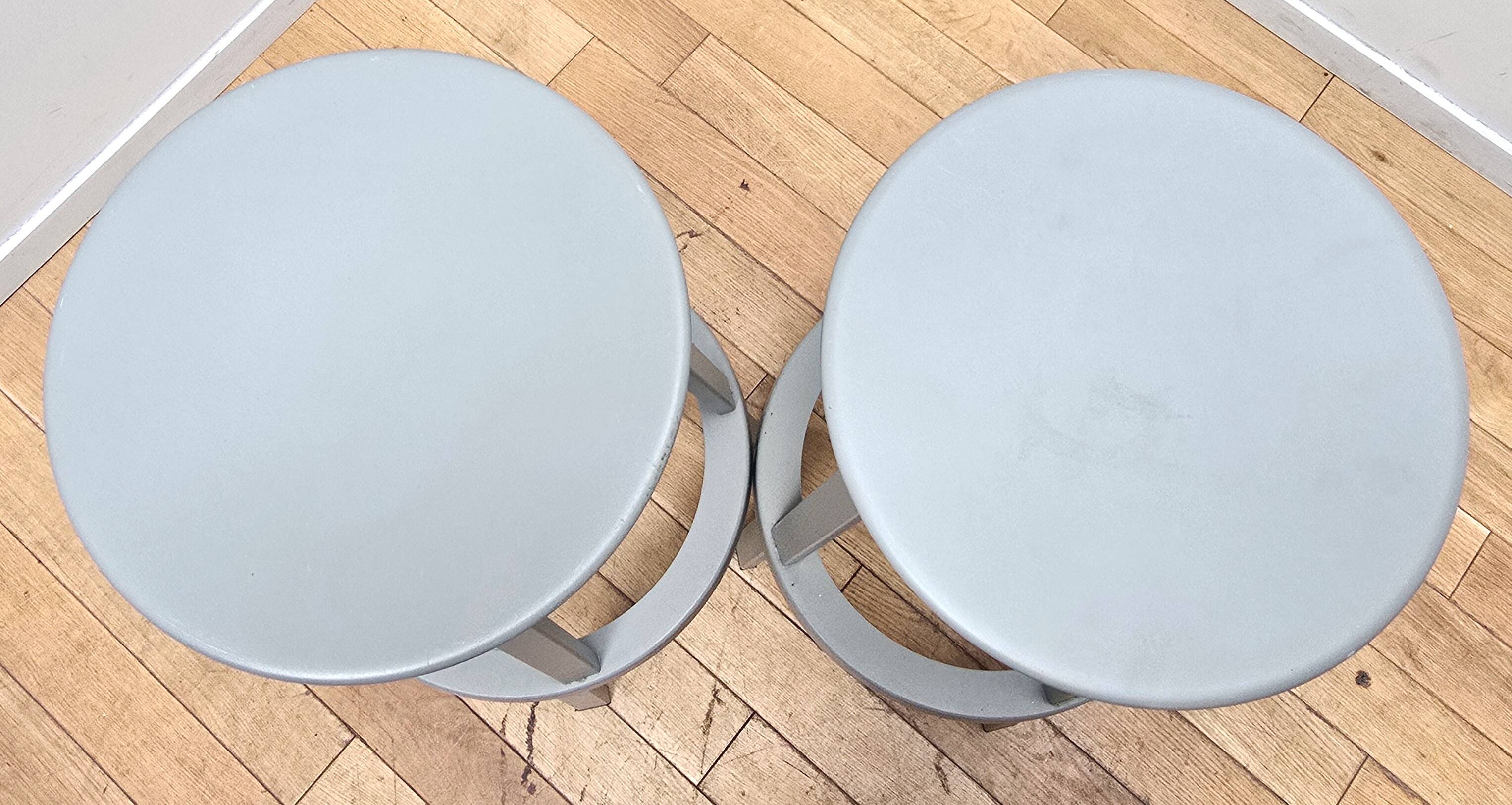 Paire de tabourets Revolver, Hay