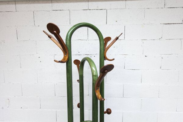 Rare portemanteau perroquet Baumann modèle Dièse 1990