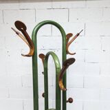 Rare portemanteau perroquet Baumann modèle Dièse 1990