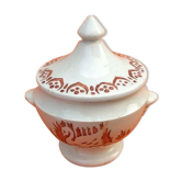 Dinette soup pot swan décor