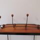 60s metal and wood mantle door