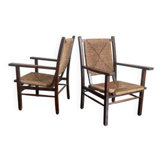 Pair of vintage armchairs