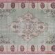 Vintage Turkish Oushak rug 188x290 cm