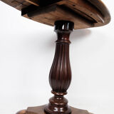 Side table with extensions in mahogany from around the 1890s
