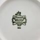 6 vintage dessert plates in porcelain, Pagnossin - Treviso Italy.