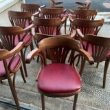 Set of bistro armchairs (14 armchairs)