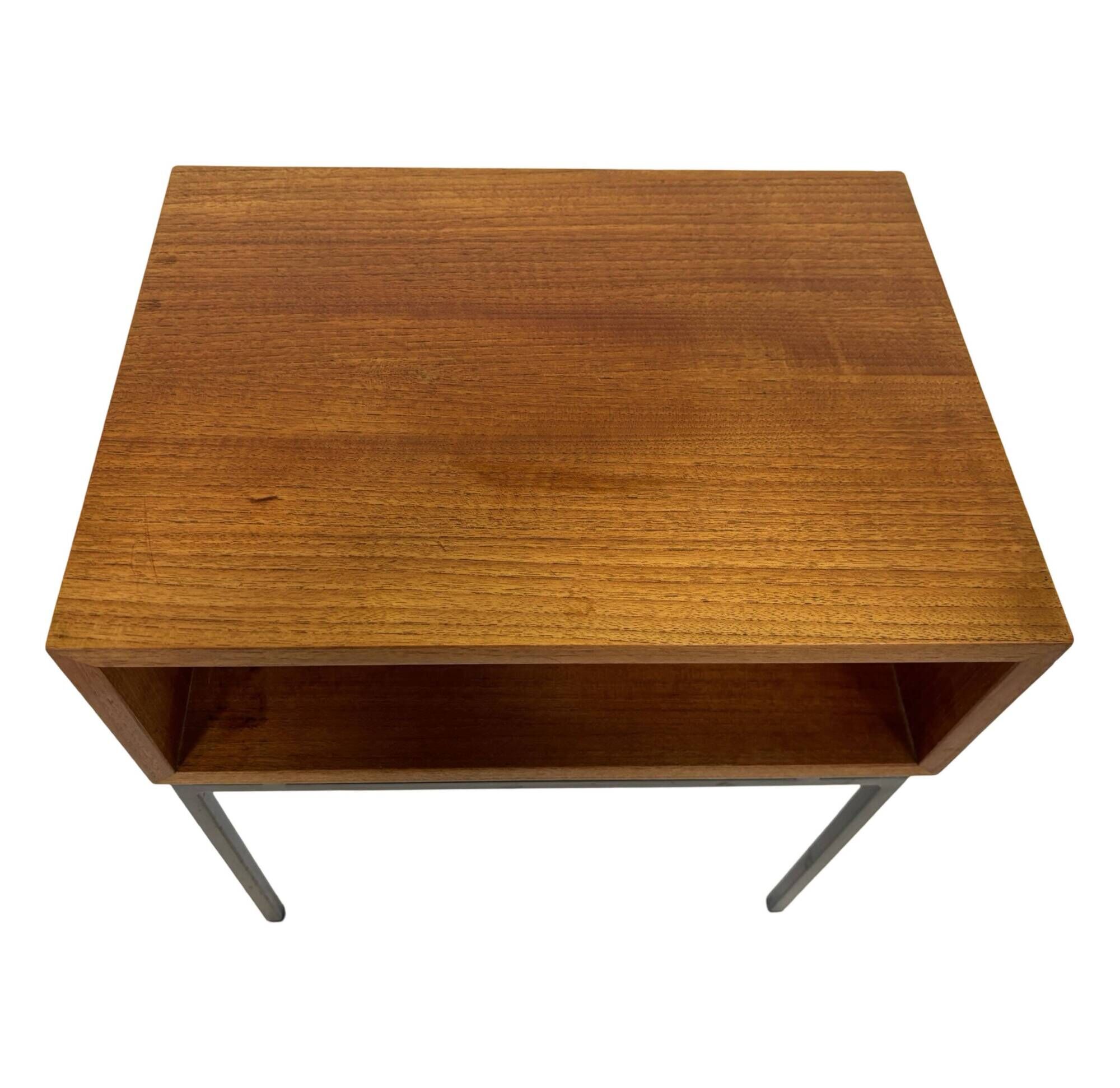 Vintage Pastoe bedside table side table 1960s teak veneer