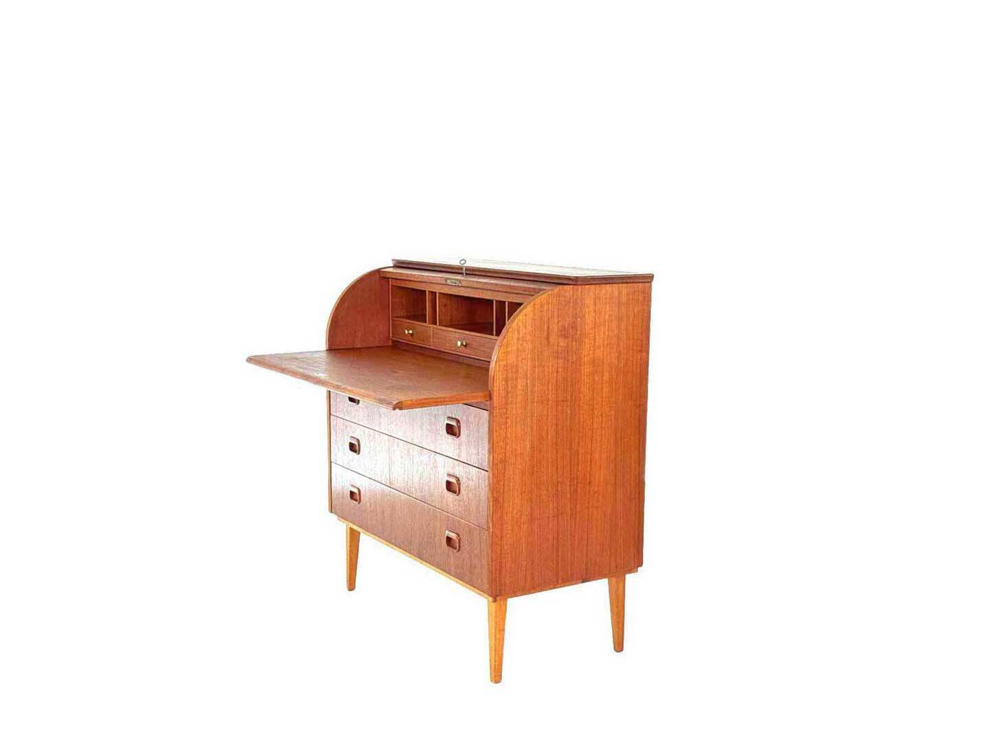 Vintage Danish secretaire by Egon Ostergaard for Svensk Mobelindustri