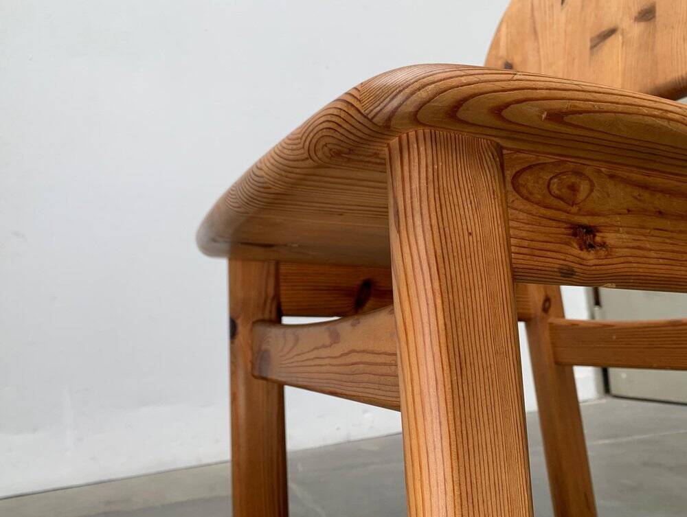 Danish pine chairs from the mid-century by Niels Koefoed for Glostrup, 1960s, set of 4.