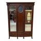 Antique wardrobe, linen cupboard - Art Nouveau