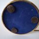 Vintage tulip base brass lamp